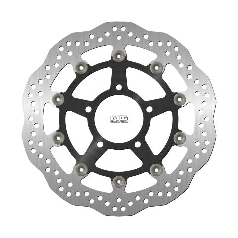 NG TARCZA HAMULCOWA PRZÓD TRIUMPH DAYTONA/SPEED FOUR/TT '00-06 (310X78X5MM) (5X10,5MM) WAVE PŁYWAJĄCA (ŚRODEK ALUMINIOWY) – zdjęcie 2