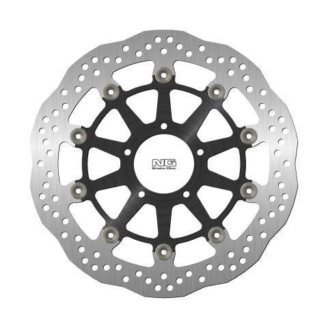 NG TARCZA HAMULCOWA PRZÓD DUCATI DARK '15-16, DIAVEL '11-18, HYPERMOTARD '13-18 (320X72X5MM) (5X8,5MM) WAVE PŁYWAJĄCA (ŚRODEK ALUMINIOWY)