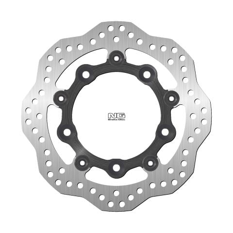 NG TARCZA HAMULCOWA TYŁ KTM DUKE 690 '08-19, DUKE 790 '18-20 (240X107,5X5MM) (5X8,5MM) WAVE PŁYWAJĄCA – zdjęcie 2