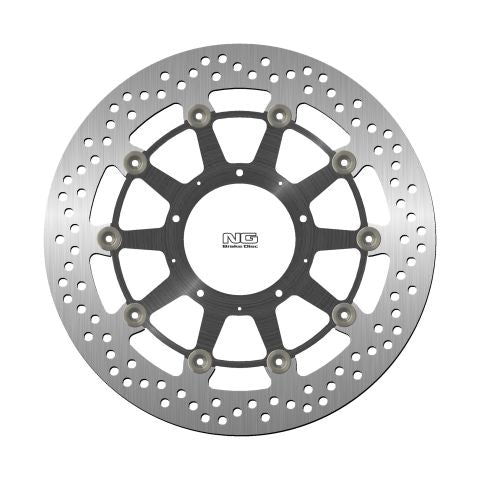 NG TARCZA HAMULCOWA PRZÓD HONDA CBR1000RR '18-20 (320X94X4,5MM) (5X6,5MM) PŁYWAJĄCA (ŚRODEK ALUMINIOWY) – zdjęcie 2