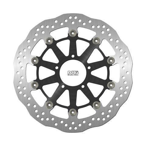 NG TARCZA HAMULCOWA PRZÓD DUCATI DIAVEL 1260/MONSTER 950/MULTISTRADA 950/1260 '18-21 (320X72X4,5MM) (5X8,5MM) WAVE PŁYWAJĄCA (ŚRODEK ALUMINIOWY) – zdjęcie 2