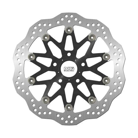 NG TARCZA HAMULCOWA PRZÓD HONDA CB500X '19-21 (310X46X5MM) (5X10,5MM) WAVE PŁYWAJĄCA (ŚRODEK ALUMINIOWY) – zdjęcie 2