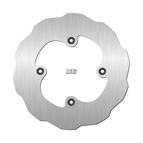 NG TARCZA HAMULCOWA TYŁ YAMAHA YZ85 '93-21, YZ80 '93-01 (190X84X3MM) (4X6,5MM) WAVE – zdjęcie 2