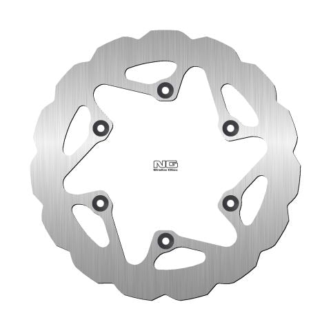 NG TARCZA HAMULCOWA TYŁ YAMAHA YZ250/450 '20-21 (240X115X4MM) (6X6,5MM) WAVE SP (PEŁNA) – zdjęcie 2