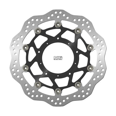 NG TARCZA HAMULCOWA PRZÓD HONDA CRF1100 AFRICA TWIN '19-23 (310X100,5X4,5MM) (5X6,5MM) STRONA LEWA WAVE PŁYWAJĄCA (ŚRODEK ALUMINIOWY) – zdjęcie 2
