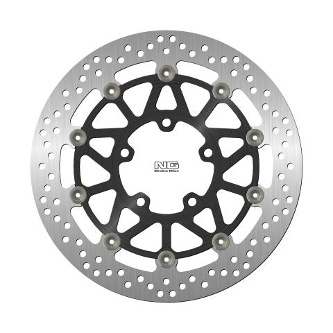 NG TARCZA HAMULCOWA PRZÓD KAWASAKI ZX-6R 636 '16-20 (310X80X5MM) (5X10,5MM) PŁYWAJĄCA (ŚRODEK ALUMINIOWY) – zdjęcie 2