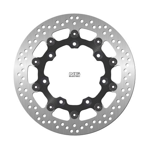 NG TARCZA HAMULCOWA PRZÓD KAWASAKI VN 1500 VULCAN '88-05, VN 800 VULCAN '95-06, VN 500 VULCAN '94-05 (300X130X5MM) (7X10,5MM) PŁYWAJĄCA – zdjęcie 2