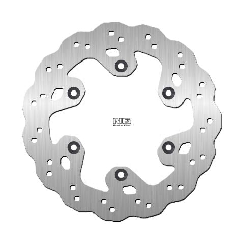 NG TARCZA HAMULCOWA TYŁ YAMAHA WR125/250/YZ125 '98-02, WR400/426 '99-01 (240X115X4MM) (6X6,5MM) WAVE