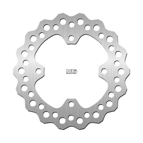 NG TARCZA HAMULCOWA TYŁ POLARIS SPORTSMAN 500/600/700/800 '01-08 (219X105X4MM) (4X9,5MM) WAVE – zdjęcie 2