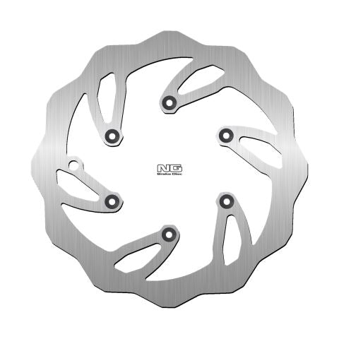 NG TARCZA HAMULCOWA PRZÓD GAS GAS EC 125/200/250/300 '96-20 (260X108X3,5MM) (6X6,5MM) WAVE – zdjęcie 2