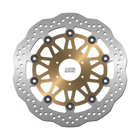 NG TARCZA HAMULCOWA PRZÓD HONDA CB1300 X4 '97-03, CBR900RR '98-99 (310X62X5MM) (6X6,5MM) WAVE PŁYWAJĄCA – zdjęcie 2