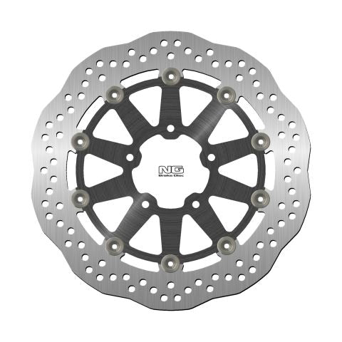 NG TARCZA HAMULCOWA PRZÓD SUZUKI GSXR 600/750/1000 '03-05, VL800 '14-15 (300X69X5MM) (5X10,5MM) WAVE PŁYWAJĄCA – zdjęcie 2