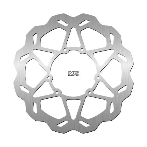NG TARCZA HAMULCOWA PRZÓD DERBI DRD/SENDA 50 '04-05, SHERCO CITYCORP 125 '07-08 (300X108X3,5MM) (6X6,5MM) WAVE – zdjęcie 2