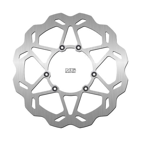 NG TARCZA HAMULCOWA PRZÓD APRILIA RX50 '06-14, DERBI SENDA 50/125 '06-13, RIEJU MRT 50 '12-21, WAVE (300x108x4mm) (6x6,5mm) – zdjęcie 2
