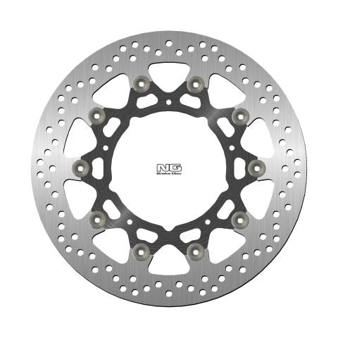 NG TARCZA HAMULCOWA PRZÓD YAMAHA FZ/FZS800 '10-16, XT1200Z '10-17, R1 '07-11, R6 '05-16 (310X132X5MM) (5X8,5MM) PŁYWAJĄCA (ŚRODEK ALUMINIOWY) – zdjęcie 2