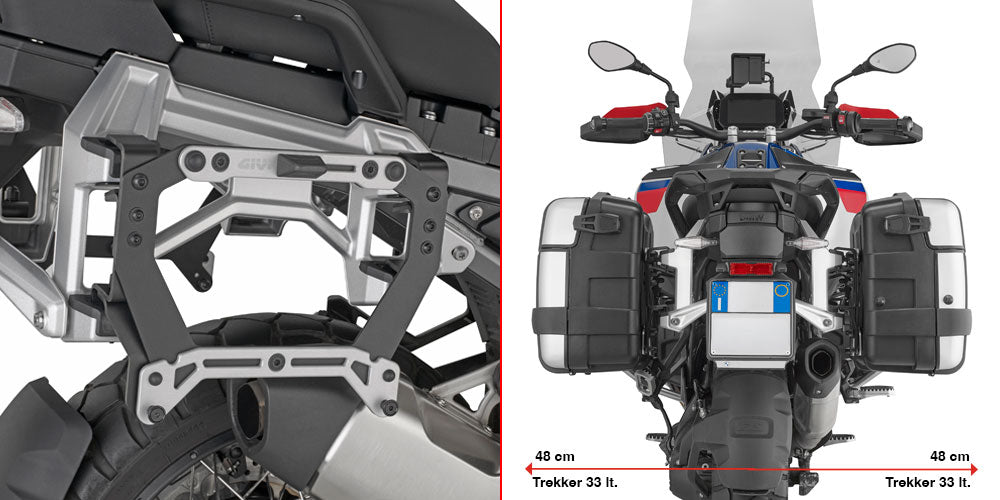 GIVI STELAŻ KUFRÓW BOCZNYCH MONOKEY - BMW R1300GS ADVENTURE (25)