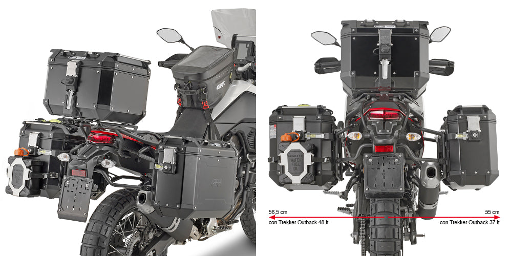 GIVI STELAŻ KUFRÓW BOCZNYCH ONE-FIT CAM - YAMAHA TÉNÉRÉ 700 (19)