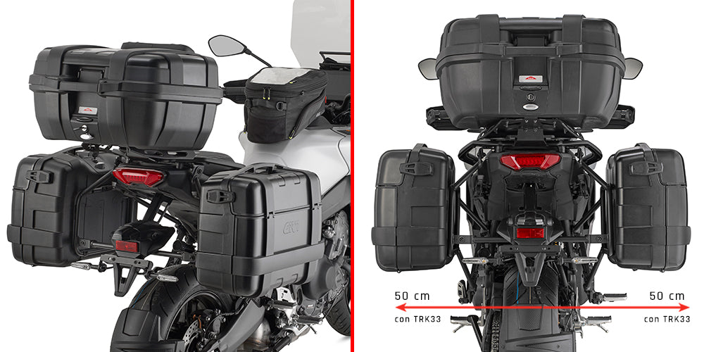 GIVI STELAŻ KUFRÓW BOCZNYCH ONE-FIT MONOKEY - YAMAHA Tracer 9 / Tracer 9 GT / Tracer 9 GT+ (25)