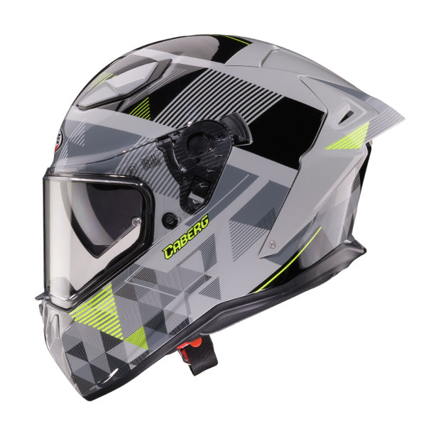 CABERG KASK INTEGRALNY Z BLENDĄ MODEL DRIFT EVO II PRISM KOLOR SZARY/CZARNY/ŻÓŁTY FLUO MAT