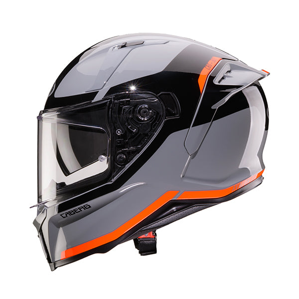 CABERG PROMOCJA KASK INTEGRALNY Z BLENDĄ MODEL AVALON X PURE KOLOR SZARY/CZARNY/CZERWONY FLUO