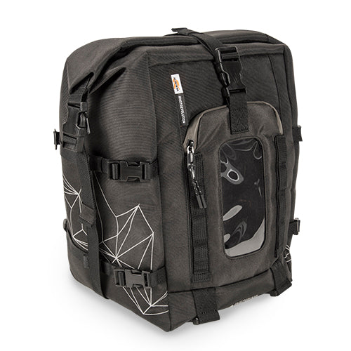 KAPPA TORBA NA ZBIORNIK / BAK (TANKBAG) MAGNETYCZNA LUB PLECAK 20L KOLOR CZARNY (INSPIRING ADVENTURE)