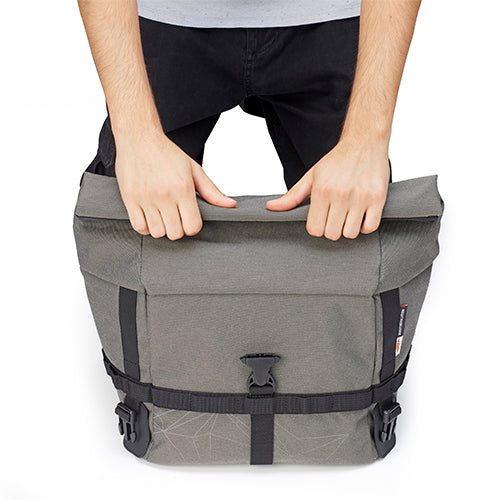 KAPPA TORBA NA SIEDZENIE, BAGAŻNIK LUB RAMIĘ 19L KOLOR SZARY (INSPIRING ADVENTURE) – zdjęcie 3