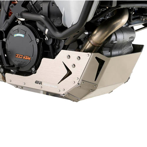 GIVI (WYCOFANY - DO WYCZERPANIA) ALUMINIOWA OSŁONA MISKI OLEJOWEJ - KTM 1050 / 1190 ADVENTURE (13 > 15)