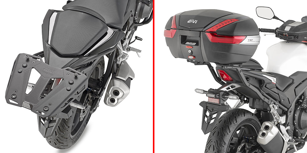 GIVI STELAŻ KUFRA CENTRALNEGO (BEZ PŁYTY) - HONDA CB500 HORNET (24)