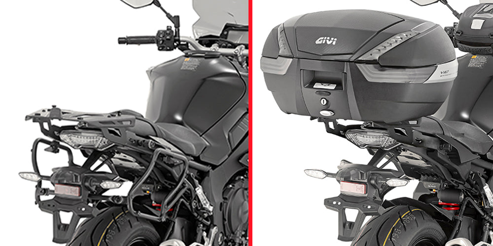 GIVI (WYCOFANY - DO WYCZERPANIA) STELAŻ KUFRA CENTRALNEGO (BEZ PŁYTY) - YAMAHA MT-10 (16)