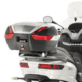 GIVI STELAŻ KUFRA CENTRALNEGO Z PŁYTĄ MONOKEY - PIAGGIO MP3 500IE SPORT/BUSINESS (14 > 15)