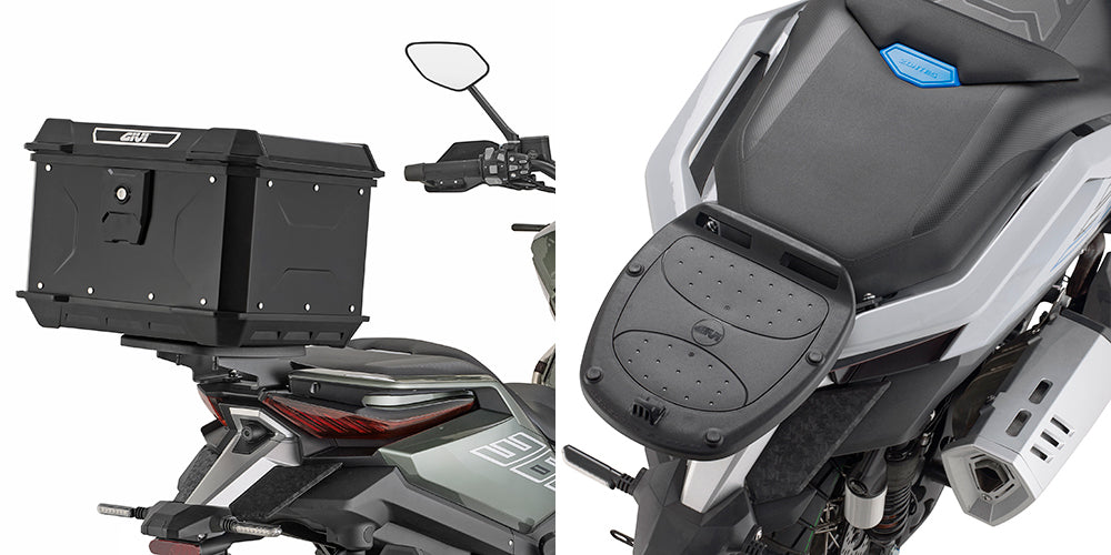GIVI STELAŻ KUFRA CENTRALNEGO MONOLOCK (BEZ PŁYTY) - ZONTES 368 G (25 > 26)