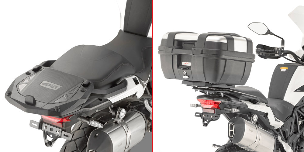 GIVI STELAŻ KUFRA CENTRALNEGO MONOLOCK (BEZ PŁYTY) - BENELLI TRK502 X (20)