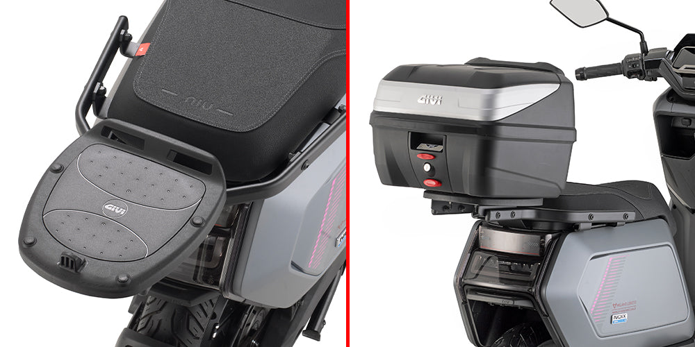 GIVI STELAŻ KUFRA CENTRALNEGO MONOLOCK (BEZ PŁYTY) - NIU NQiX 150/300/500 (2025)