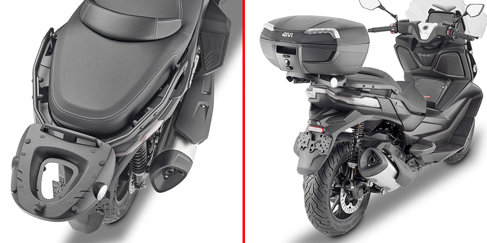 GIVI STELAŻ KUFRA CENTRALNEGO (BEZ PŁYTY) - VOGE SR4 350 (22 > 26)