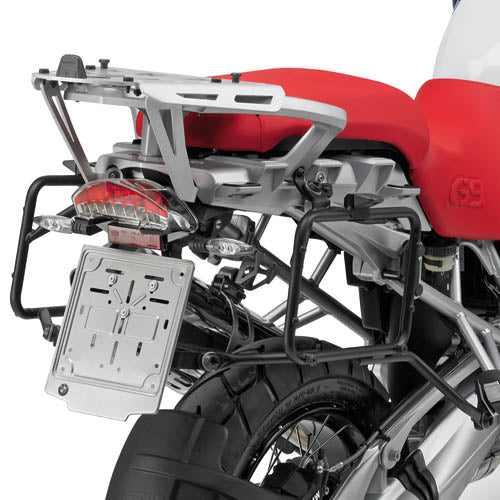 GIVI STELAŻ KUFRA CENTRALNEGO Z ALUMINIOWĄ PŁYTĄ MONOKEY - BMW R 1200 GS (07 > 12)