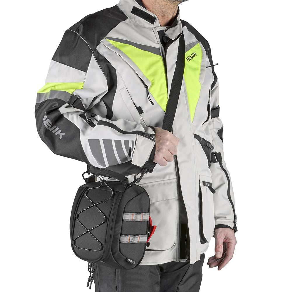 KAPPA TORBA NA ZBIORNIK / BAK (TANKBAG) DO MOCOWANIA TANKLOCK 3L (WYS. 16CM X SZER. 19CM X DŁ. 23CM) KOLOR CZARNY - ZASTĘPUJE ST114 – zdjęcie 5