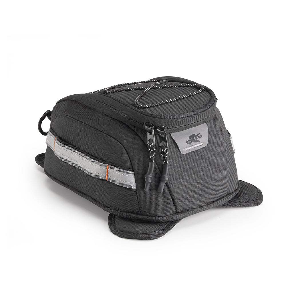 KAPPA 2026/07 TORBA NA ZBIORNIK / BAK (TANKBAG) (K'STORMER) (WYS. 16CM X SZER. 19CM X DŁ. 23CM) KOLOR CZARNY - ZASTĘPUJE ST108