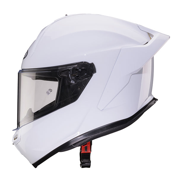 CABERG KASK INTEGRALNY ROXTER SOLID KOLOR BIAŁY POŁYSK