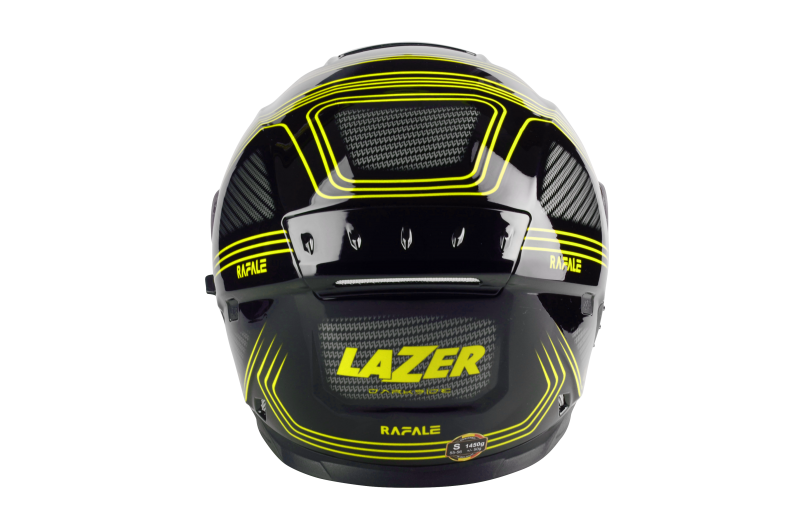 Kask Motocyklowy LAZER RAFALE Darkside (kol. Czarny - Żółty)