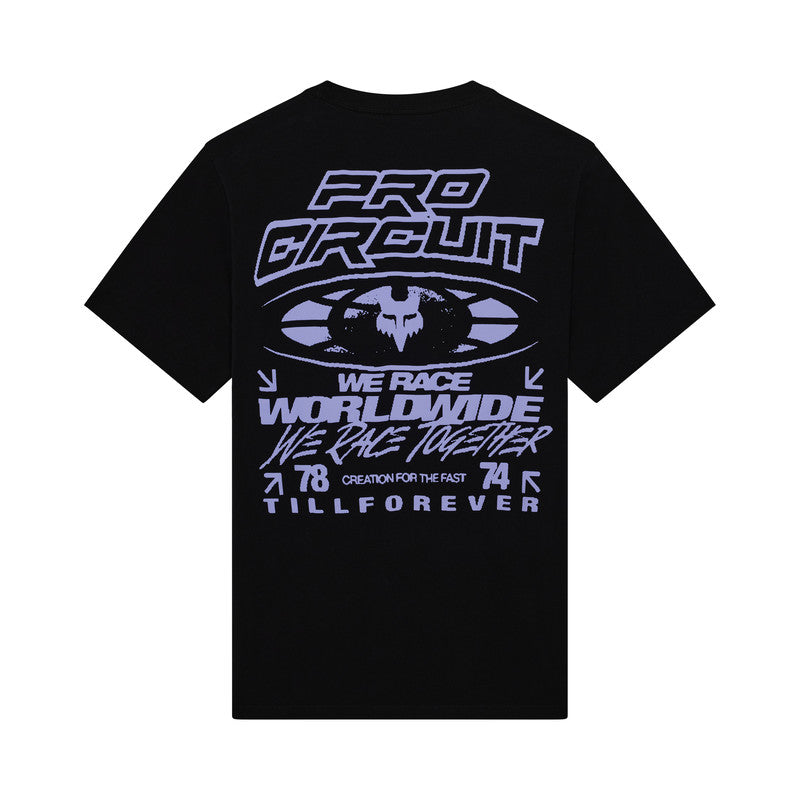 T-SHIRT FOX PRO CIRCUIT OVERSIZED BLACK