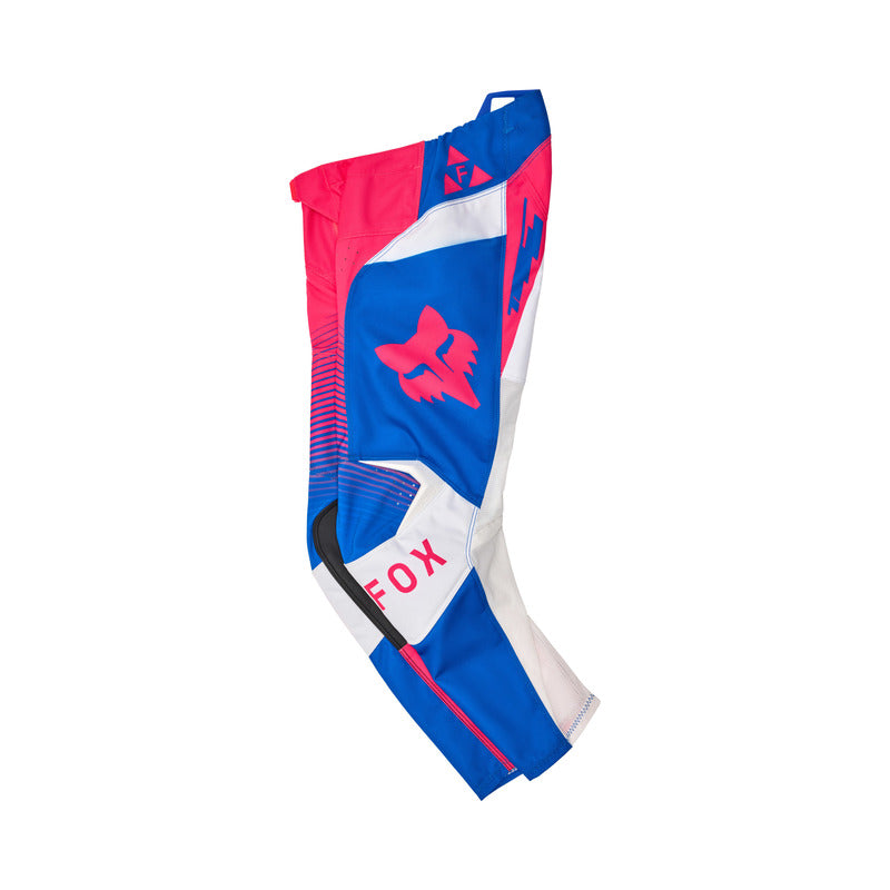 SPODNIE MOTOCYKLOWE JUNIOR FOX 180 COLLECT BLUE PINK – zdjęcie 2