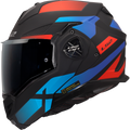 KASK LS2 FF901 ADVANT X NOVA BLACK RED BLUE