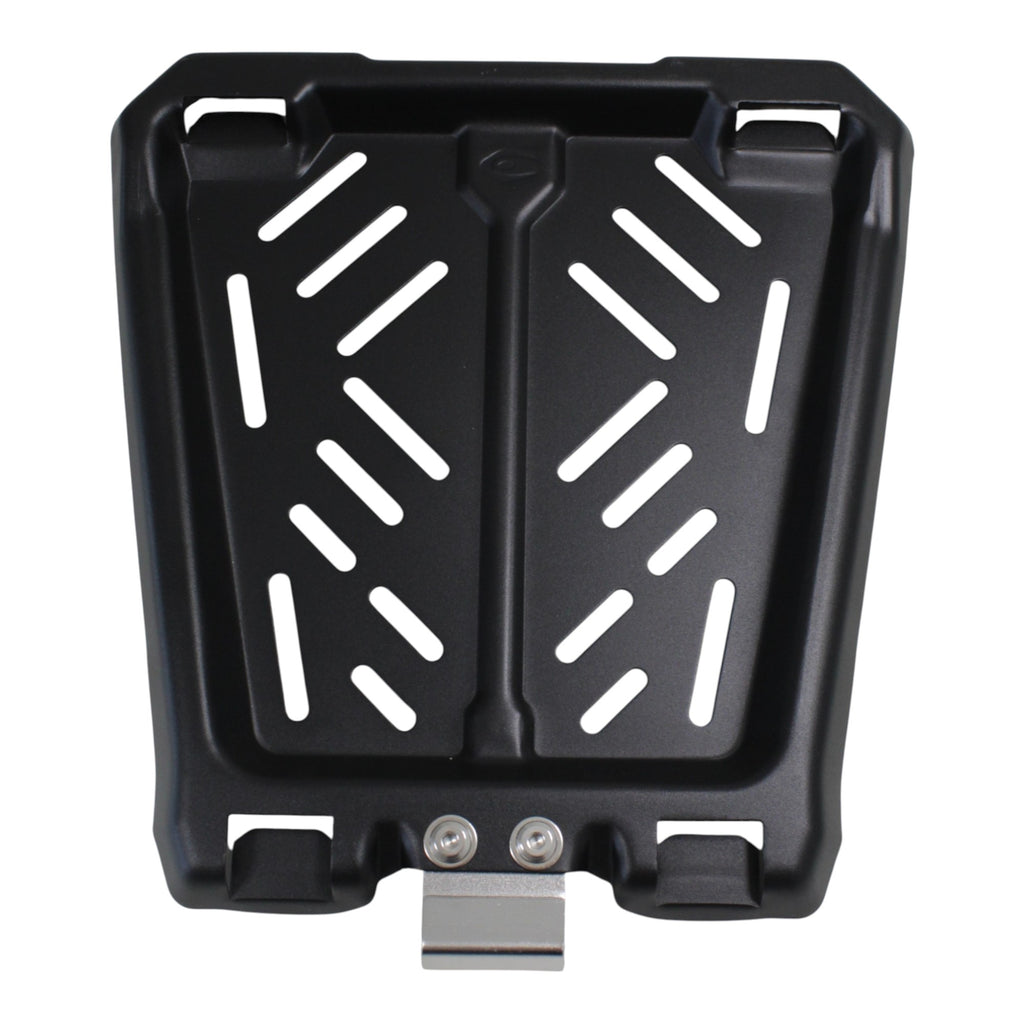 KUFER CENTRALNY ALUMINIOWY COOCASE 55L KEYLESS CZARNY – zdjęcie 9