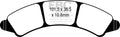 EBC Brakes Klocki hamulcowe EBC FA728R (kpl. na 1 tarcze)