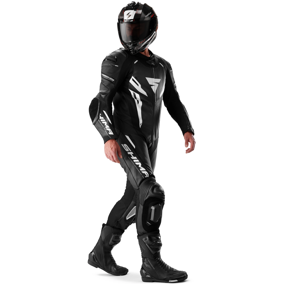 SHIMA MISSION RS MEN BLK/WHT