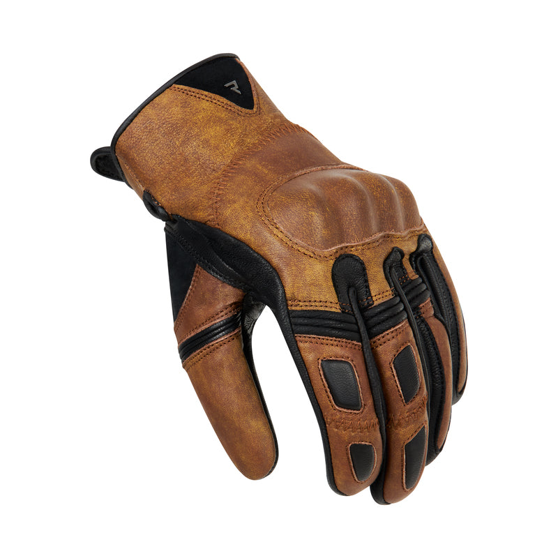 RĘKAWICE MOTOCYKLOWE DAMSKIE REBELHORN THUG 2 VINTAGE BROWN WXS