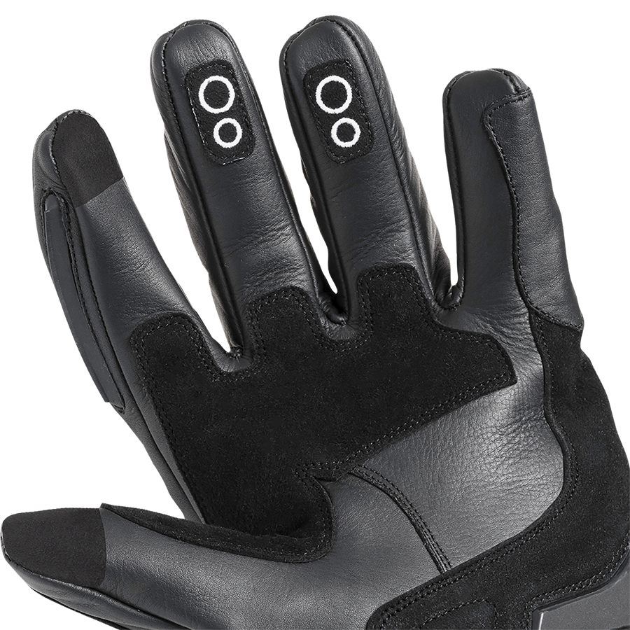 Rękawice motocyklowe BUSE ST Impact czarne