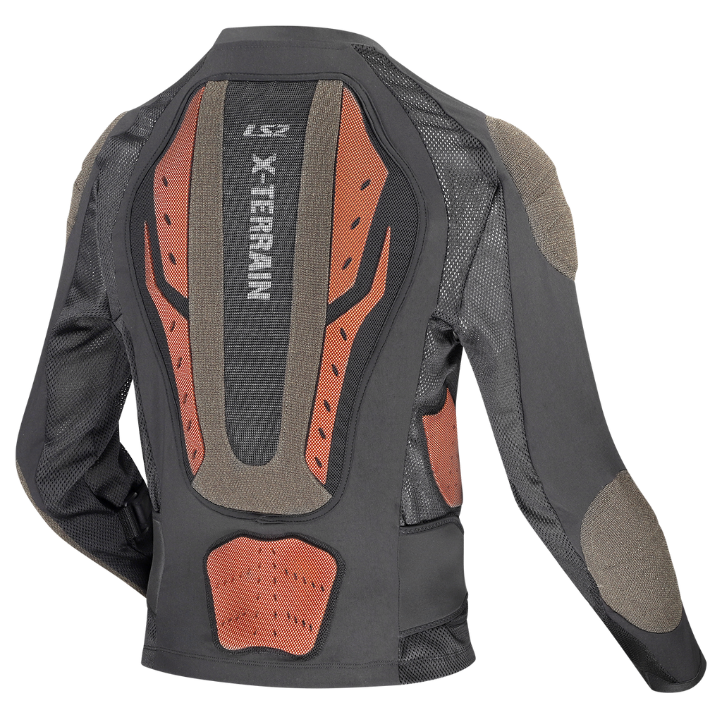 KURTKA LS2 X-TERRAIN MAN BLACK H-V ORANGE