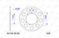AFAM Zębatka tylna aluminiowa do łańcucha 428 kod 60104-56
