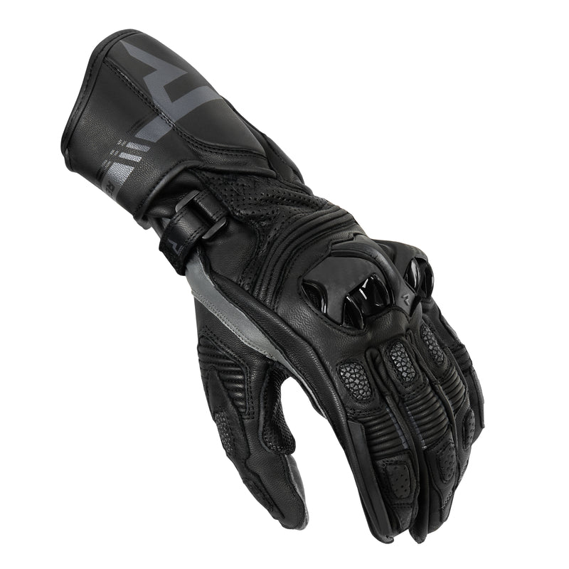 RĘKAWICE MOTOCYKLOWE REBELHORN ST LONG BLACK GREY